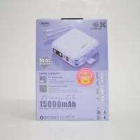 ราคา Remax Power Bank 15000 mAh RPP 20 แบตสำรองแท้100 Power Bank ขนาดพกพา (19714448266)