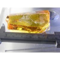 ราคา พลอย ก้อน เพชรรัสเซีย พลอย ก้อนสำหรับตัดสำเร็จรูป เนื้อแข็ง สีเหลือง CUBIC ZIRCONIA GOLD YELLOW 105 gram กรัม (9081635562)