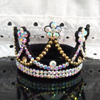 ราคา ยางรัดผมประดับพลอยเทียมสไตล์เกาหลีเครื่องประดับผมสำหรับการแสดงทรงดังโงะเจ้าหญิงมงกุฎยางรัดผมสำหรับการแข่งขันยิมนาสติกศิลปะ (15827899497)