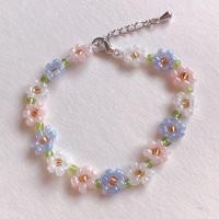 ราคา Pantheadesign สร้อยลูกปัด Floral สีพาสเทล (16209665952)