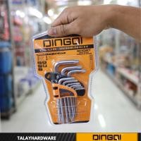 ราคา ประแจหกเหลี่ยม 9 ตัวชุด DINGQI หัวดาวแบบสั้นยาว T10 T50 (12368451542)