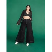 ราคา Merge Official M Wide Leg Jeans 06 6 Colors พร้อมส่ง กางเกงยีนส์เอวสูง ทรงขาบาน 6 สี (12600946020)