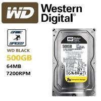 ราคา Western Digital Black 500GB ฮาร์ดไดรฟ์ภายใน 3 5 นิ้ว 7200RPM SATA3 HDD 6 กิกะไบต์ วินาที 64MB (5949714017)