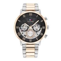 ราคา TOMMY HILFIGER LEGED รุ่น TH1710570 นาฬิกาข้อมือผู้ชาย สายสแตนเลส สีเงิน โรสโกลด์ หน้าปัด 44 มม (20849747258)