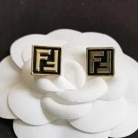 ราคา ต่างหูเกาหลี ต่างหูfendi ต่างหูแฟชั่น สไตล์เกาหลี พร้อมส่ง ขนาด1 2 1 2ซม งานสแตนเลส ไม่ลอกไม่ดำ พร้อมส่งจากไทย (10714524618)