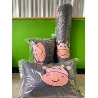 ราคา หมอนหนุน หมอนข้าง ลายวัวเทา ใยสังเคราะห์แท้ (20538147159)