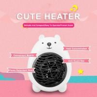 ราคา 2023 new Mini Cartoon Bear Shape Warmer Electric Heater Fan For Home Office Dormitory Anti Scalding Room Portable Heaters (20729636775)
