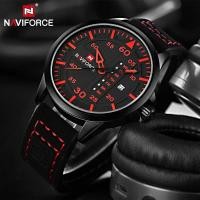 ราคา Naviforce บุรุษนาฬิกาแฟชั่นลำลองสำหรับบุรุษสายหนังควอตซ์นาฬิกาสปอร์ตสำหรับผู้ชายยอดนิยมแบรนด์หรูกันน้ำทหารวันที่นาฬิกาข้อมือ (717954320)