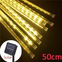 ราคา ไฟโซล่าเซลล์ ไฟดาวตกโซล่าเซลล์ ไฟประดับตกแต่ง ไฟดาวตก 8 แท่ง30 cm 50cm ทนแดด ทนฝน ไฟฝนดาวตก (21066580527)