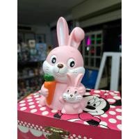 ราคา แม่พิมพ์ยางพาราสำหรับเทตุ๊กตาปูนปั้นรูปกระต่ายแม่ลูกสีชมพู (20575231576)