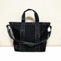 ราคา LeSportsac กระเป๋าสะพายไหล่สะพายข้างแมทช์ง่ายสีดำกระเป๋าถือกันน้ำกันน้ำกระเป๋าทำงานความจุใหญ่กระเป๋าผู้หญิงสีล้วน (20476594763)