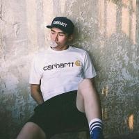 ราคา ส่งของ CARHARTT เสื้อยืดลําลอง ของแท้ สําหรับผู้ชาย (19692888505)