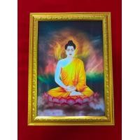 ราคา รูปภาพพระพุทธเจ้าพร้อมกรอบรูปสีทอง ขนาด 25 5 x 34 ซม รหัส111 รายละเอียดสินค้าด้านล่างครับ (11405000199)