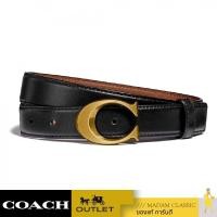 ราคา ของแท้ เข็มขัด COACH F83960 SIGNATURE BUCKLE BELT 25MM B4FD7L (17262983486)