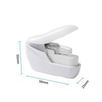 ราคา Behoo ที่เย็บกระดาษตัวเย็บกระดาษหนังสือแบบพกพาขนาดเล็กแบบไม่ใช้ลวดเย็บกระดาษอุปกรณ์สำนักงานโรงเรียน (18091583043)