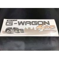 ราคา สติ๊กเกอร์แบบดั้งเดิม ติดรถ MITSUBISHI STRADA G WAGON 4WD ติดฝาครอบล้ออะไหล่ คำว่า STRADA G WAGON 4WD ลายช้าง ช้าง sticker ติดรถ แต่งรถ มิตซูบิชิ สตาด้า (15352860383)