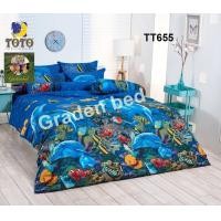 ราคา TOTO ผ้าปูที่นอน ไม่รวมผ้านวม 6ฟุต 5ฟุต 3 5ฟุตโตโต้ TT655 TT656 TT660 TT661 TT662 (15156895710)