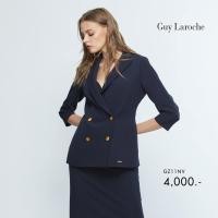 ราคา Guy Laroche Double Breast Shape Up Blazer แจ็คเก็ตใส่ทำงานปรับหุ่นสวย GZ11NV (16564059375)