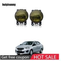 ราคา Huiyisunny เลนส์สีเหลือง G4 Mitsubishi Mirage 2012 2013 2014 2015 2016 2017 2018 2019 2020ชุดประกอบ2021 ไฟตัดหมอก ไฟตัดหมอก (20585133969)