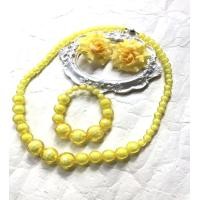 ราคา ชุดเครื่องประดับย้อนยุค3ชิ้นต่างหูกุหลาบแบบหนีบ สร้อยทองกวาว สร้อยวนิดา สร้อยลูกปัด ธีมมนต์รักลูกทุ่งสงกรานต์ ลอยกระทง (20846251327)