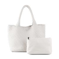 ราคา LIKEBAG กระเป๋าแฟชั่นสตรีกระเป๋าถือกระเป๋าถือกระเป๋าสะพายไหล่หนัง PU ความจุขนาดใหญ่กระเป๋าทอขนาดใหญ่ (20494991189)