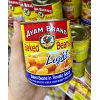 ราคา ถั่วลันเตา ถั่วขาว ผัก ผลไม้ ถั่ว กระป๋อง ตราอะยัม Ayam 230 กรัม (17449787180)