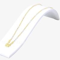 ราคา สร้อยคอทอง สร้อยคอ2กษัตริย์ น้ำหนัก2สลึง ยาว 24นิ้ว ลายไข่ปลาสลับคั่นตุ้ม สร้อยคอไม่ลอก ไม่ดำ ชุบเศษทองเยาวราช ชุบทอง100 (18657751058)