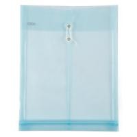 ราคา ซองพลาสติกผูกเชือกขยายข้าง A4 ฟ้า ออร์ก้า (15318032754)