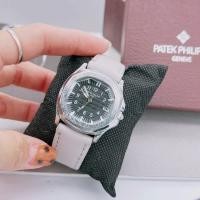 ราคา นาฬิกาปาเตะ สายหนัง มีวันที่ ขอบโรสโกล สามสีพาสเทลพร้อมกล่องดำนะคะ (19020682550)