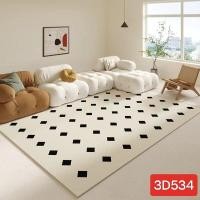 ราคา พรมกำมะหยี่ 3D ขนาด160 230cm พรมปูพื้นห้องนั่งเล่น พรม3มิติ พรมปูห้องรับแขก พรมขนนุ่ม พรมปูพื้น ผ้าปูพื้น (20788254579)
