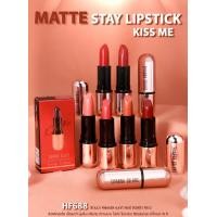 ราคา Sivanna Colors Matte Stay Lipstick Kiss Me 4g HF688 ซีเวียน่า คิสมี ลิปสติก ลิปเนื้อแมท ลิป สิวันนา (212853056)