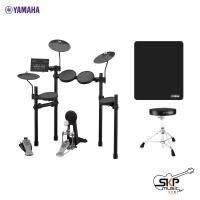 ราคา YAMAHA DTX432K Electric Drum กลองชุดไฟฟ้ายามาฮ่า รุ่น DTX432K Drum Stool เก้าอี้กลอง Drum Mat พรม มีผ่อน 0 (8010191058)