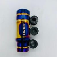 ราคา หัวเกียร์ BRIDE ไทเทเนียม สูง9 5cm ใส่ได้ทุกรุ่น ที่เป็นเกียร์ธรรมดา และเกียร์ออโต้ที่เป็นขั้นบันไดยกเว้นรุ่นเชฟ (4606030009)