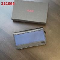 ราคา ใหม่ TUMI ถนนเดิม121064เมตรอัลฟากระเป๋าสตางค์ซิปยาวการออกแบบและการผลิตที่ละเอียดอ่อน (20029174016)