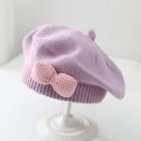 ราคา SOLANNA หมวกเด็กผู้หญิง ตกแต่งโบว์แฟชั่นเกาหลี หมวกไหมพรมถักสไตล์อาร์ตๆ ของเด็กผู้หญิง หมวกไหมพรมเนื้อนุ่ม231022 (20744626777)