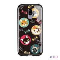ราคา เคสมือถือเคสโทรศัพท์เคส Samsung Galaxy J7 Pro J7 2017 j730 J7 Prime J7 Plus J7 C8 j7310 C7 2017 หรูหราน่ารักสาวการ์ตูนแมวสัตว์เลี้ยงคิตตี้มันวาวปลอกโทรศัพท์กรณีกันกระแทกกระจกปกหลัง (892222664)