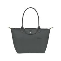ราคา ของมาใหม่ LONGCHAMP Le PlageGreen Tote bag การป้องกันทางสิ่งแวดล้อมกระเป๋าสะพายบ่าแบบมือถือยาวปานกลาง (20050142439)