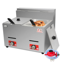 ราคา Gmax เตาย่างสเต็กพร้อมชุดอุปกรณ์ เตาแก๊สหน้าเรียบ 2 หัวเตา รุ่น ZL Series (20861497544)