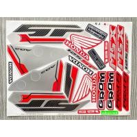 ราคา สติ๊กเกอร์ MSX ปี2017รุ่น4 ติดรถสี แดง ดำ (20639532907)