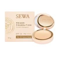 ราคา แป้งไพรเมอร์ผสมรองพื้น เซวา SEWA Primer Foundation Finish Compact Spf30 Pa (21005877412)