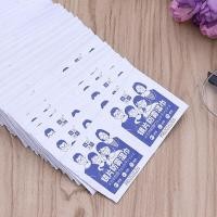 ราคา 100แผ่น แผ่นเช็ดแว่นตา ผ้าเช็ดเลนส์ น้ำยาล้างเลนส์ เช็ดเลนส์กล้อ แห้งเร็ว ไม่ทิ้งรอยขีดข่วน (19756611853)