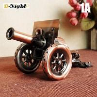ราคา D Night Miniโมเดลปืนใหญ่Retro Mental Steel Bronze Crafts Decoration (5151224585)