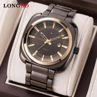ราคา ปฏิทินควอตซ์แฟชั่นนาฬิกาสำหรับผู้ชายแบรนด์ LONGBO กันน้ำนาฬิกาสำหรับผู้ชาย80462 (18804267881)