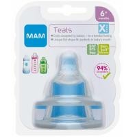 ราคา MAM จุกนม MAM 1แพคบรรจุ2ชิ้น ขวดนมคอกว้าง (17358834578)