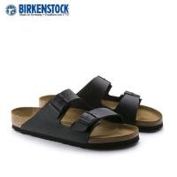 ราคา Birkenstockรองเท้าแตะ Arizona Regular fit Black 051791 Birko Flor Sandals Made in Germany (20478185089)
