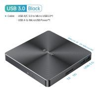 ราคา ORICO USB3 0ออปติคัลไดรฟ์ภายนอกบางเฉียบเครื่องบันทึกแบบพกพาเครื่องเล่นดีวีดีสำหรับแล็ปท็อป Windows PC DVD RW ROM Burner (16205065152)