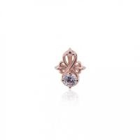ราคา ake ake The Amaranthine Cross Radiance Stud Earring Pure Pink ต่างหูเงินแท้ 925ปักก้าน ขัดเงาพิเศษ ชุบทองชมพูบริสุทธิ์ ประดับพลอยชวารอฟสกี้สีขาว จำหน่ายเป็นข้าง (6764728877)