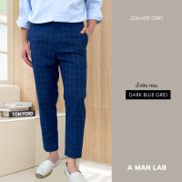 ราคา ลายตาตราง กางเกงสแล็ค ขากระบอกเล็ก A MAN LAB กางเกงขายาว ผู้ชาย กางเกงขายาว ชาย กางเกงชิโน่ by A MAN LAB กางเกงผู้ชาย กางเกงทำงานชาย กางเกงขาย (19735977763)