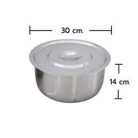 ราคา หม้อแขกสแตนเลส No 248 มีให้เลือก 4 ขนาด 18 22 26 30 cm เครื่องครัว หม้อแขก หม้อ สแตนเลส (9356077729)