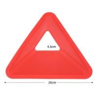 ราคา กรวยซ้อมฟุตบอล หนา มาร์กเกอร์โคน กรวยฝึกซ้อม กรวยซ้อมกีฬารูปสามเหลี่ยม ชุด10ชิ้น เซ็ต (20442305928)